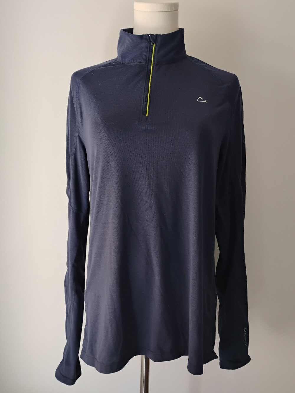 Paradox Quarter Zip Light Weight Long Sleeve Top